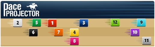 Pace Projector for the Malibu Stakes